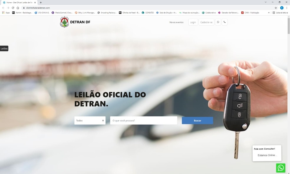 Read more about the article Mulher perde R$ 25 mil após cair em golpe de falso leilão do Detran, no DF