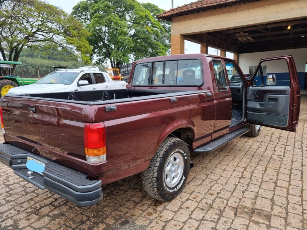 Ford F 1000 - Leilão de veiculios - Leilão Descomplicado traseira