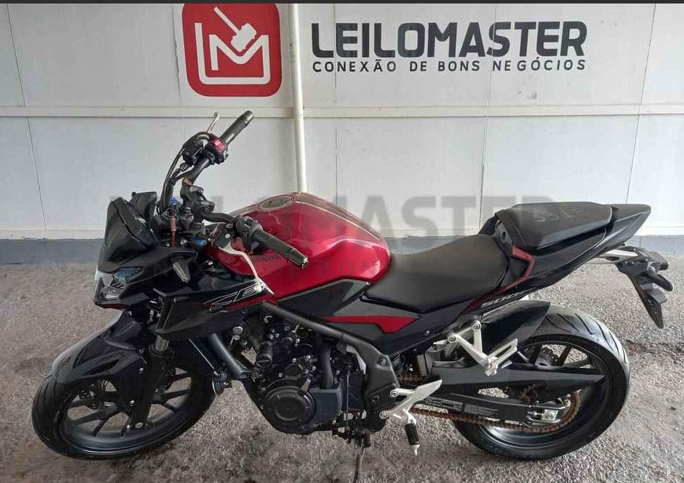 CB 500R Leilão de veiculios - Leilão Descomplicado