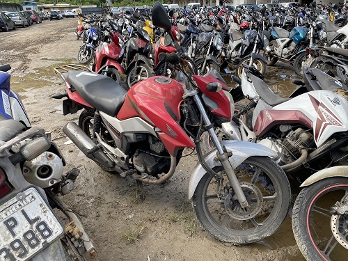 honda-cg start-160-leilão-detran-apreensão-apreendidos-recuperado-motos-trabalho