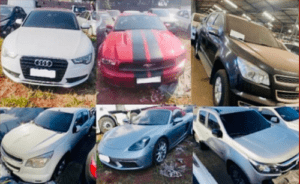 Read more about the article Carros de Luxo Como Porsche, Mustang, Audi e Caminhonetes no Leilão de Combate ao Tráfico de Drogas