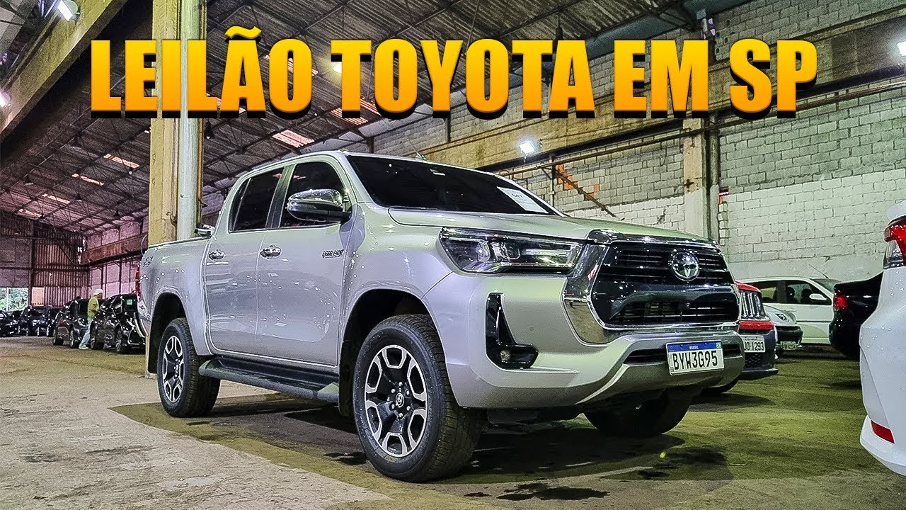 leilão da toyota