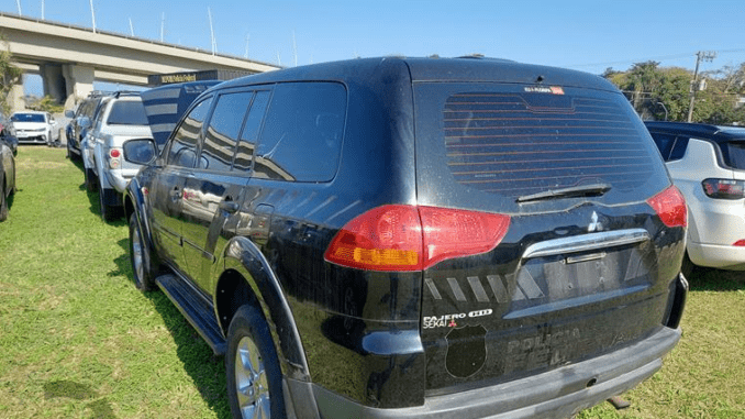 pajero-dakar-leilao viaturas policia federal