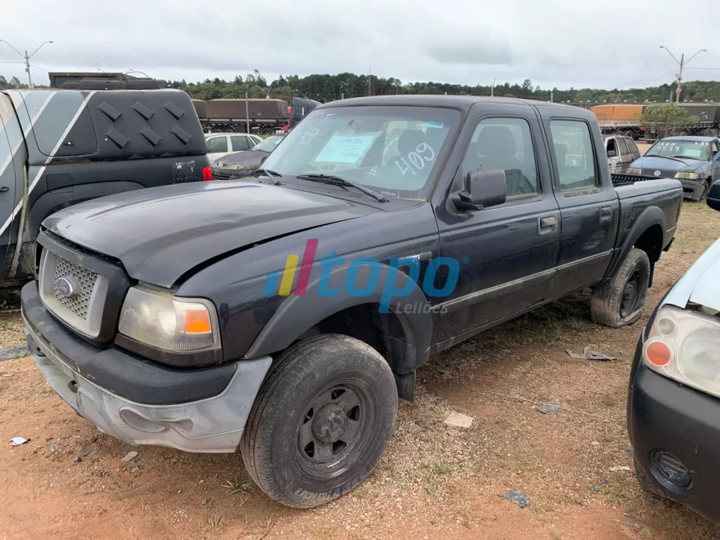 CAMINHONETE FORD RANGER B 2009 leilão