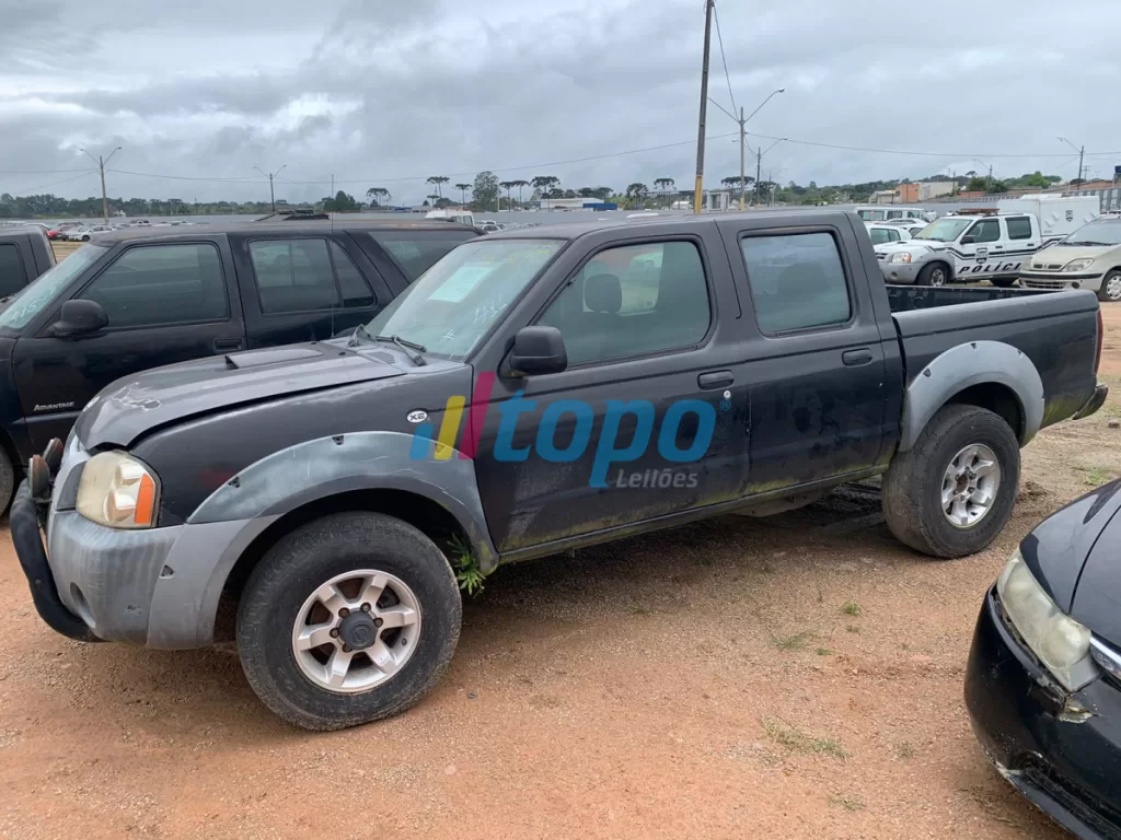 CAMINHONETE NISSAN FRONTIER 2004 leilão