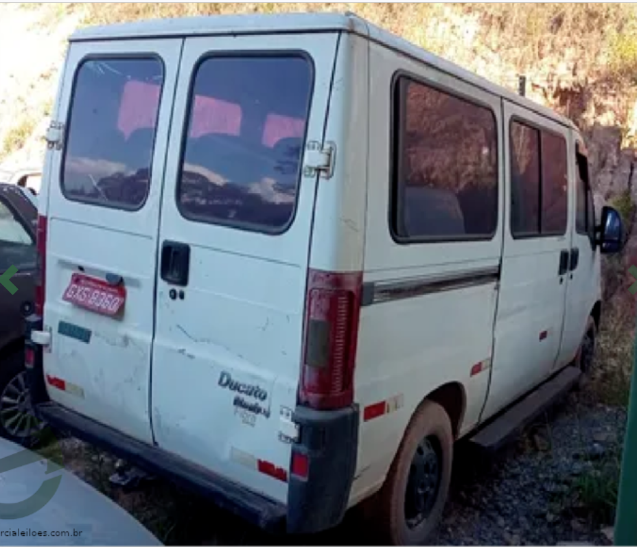 FIAT DUCATO MINIBUS  2003 LEILÃO DETRAN