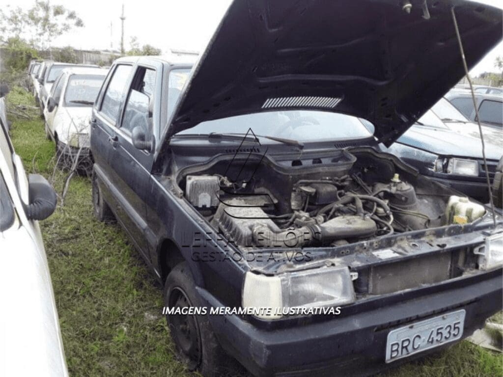 fiat-uno-leilão-veículos-oportunidade-investir-renda-extra