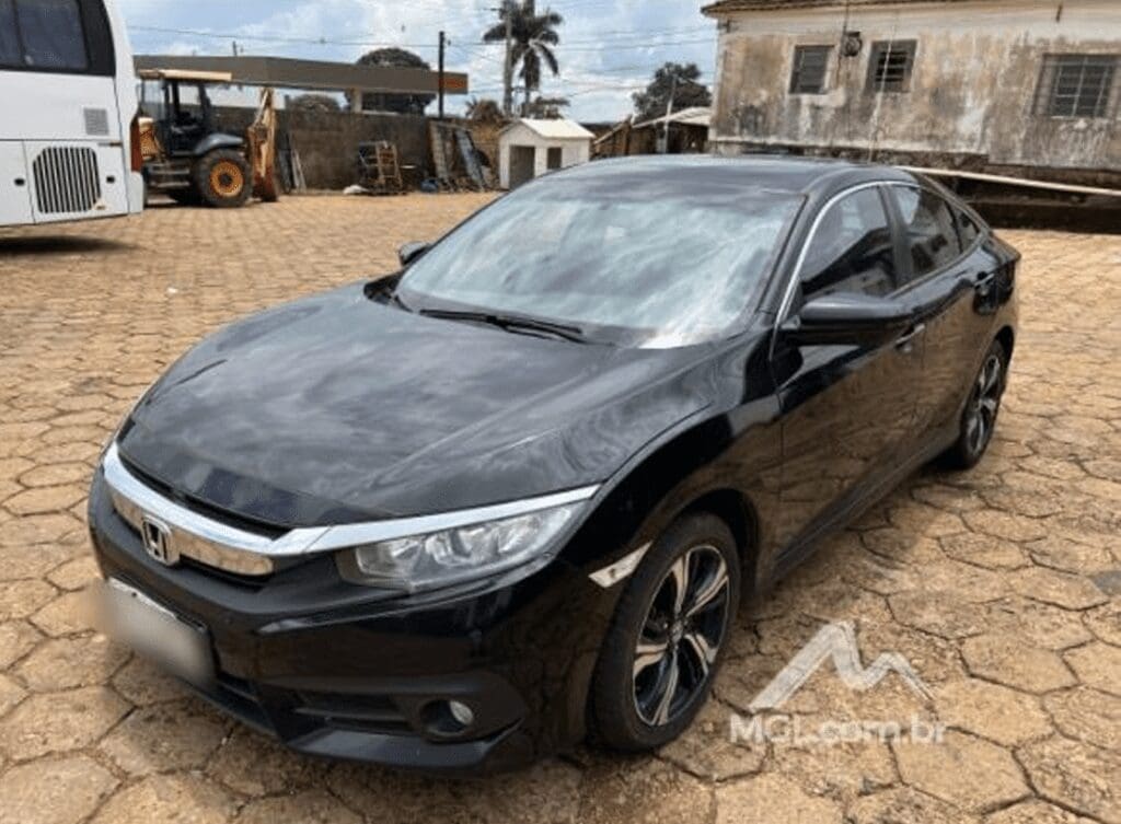 honda-civic-leilão-veiculos-oportunidade-investir-renda-extra