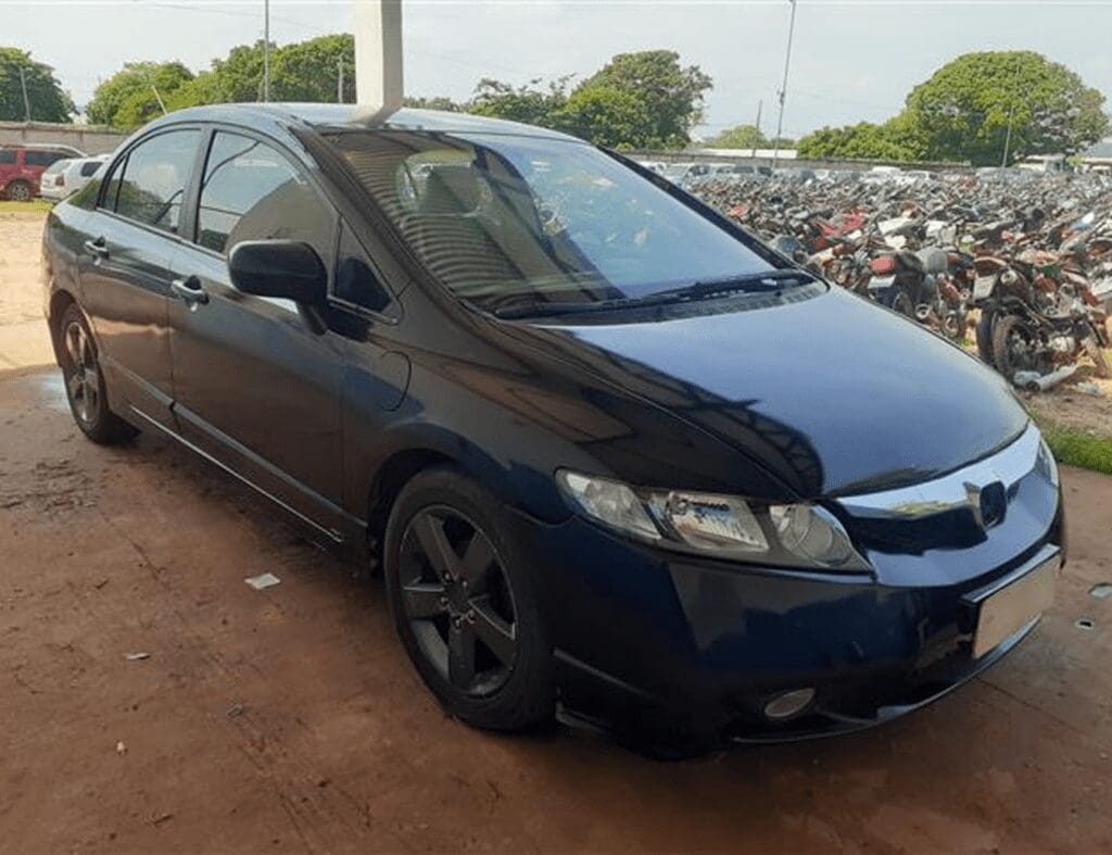 honda-civic-leilão-veiculos-oportunidade-investir-renda-extra