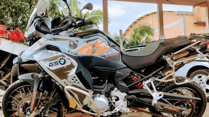 bmw f850 gs leilão de motos detran