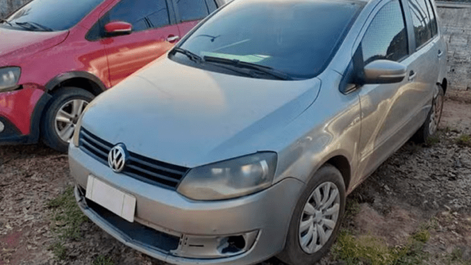 volkswagen fox no leilão detran