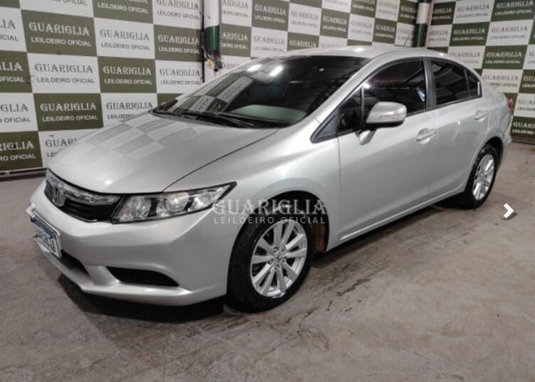 honda-civic-leilao-veiculos-oportunidade-investir-renda-extra