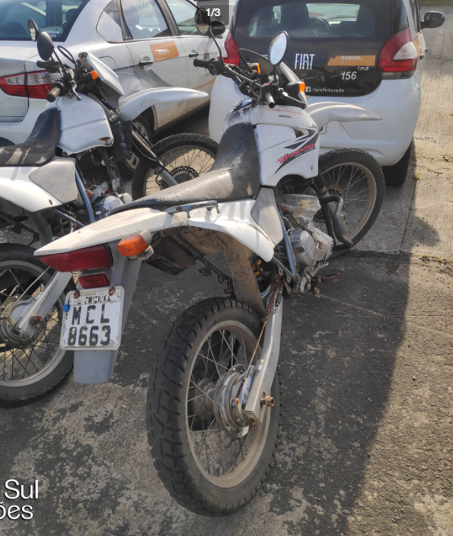 honda-xr-250-tornado-oportunidade-leilão-descomplicado-moto-veículo-apreendido-central sul leilões