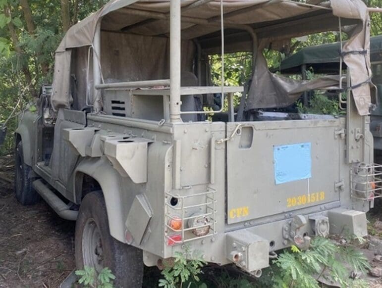 land rover defender militar 4x4 leilao frota marinha brasileira