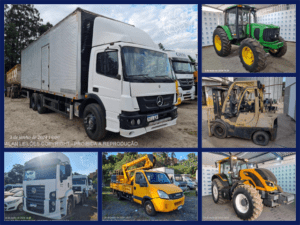 Read more about the article Leilão Tem Tratores John Deere e Valtra, Empilhadeiras, Caminhões Mercedes-Benz e Volkswagen em Até 12x no Cartão de Crédito