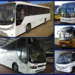33 Ônibus a partir de 6 mil reais, VW Saveiro e Yamaha YBR no Leilão de Empresa de Turismo