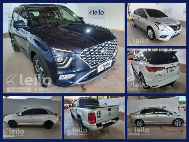 Chevrolet S10, Toyota Hilux, Mitsubishi L200, Volkswagen Amarok e outros veículos no Leilão de Banco