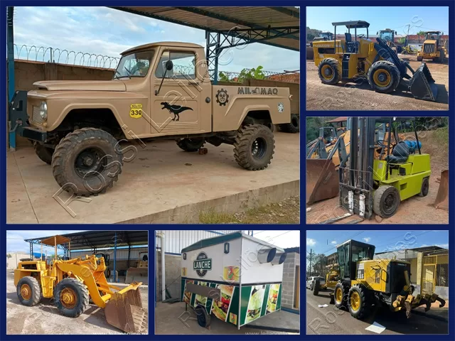 Ford F75, Máquinas e Equipamentos Agrícolas no Leilão do Agronegócio