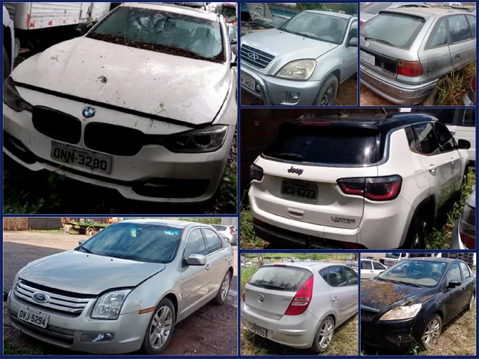 Jeep Compass, BMW 328I, Ford Fusion a partir de 5 Mil Reais no Leilão da Polícia Rodoviária Federal