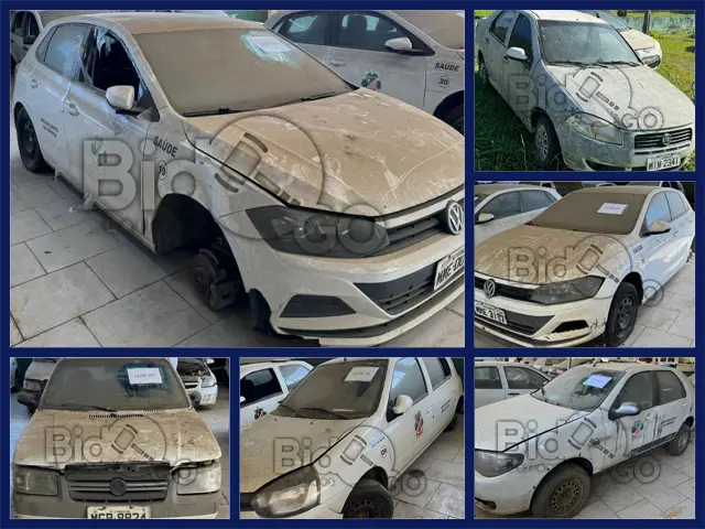 Leilão de Frota de Prefeitura tem Volkswagen Polo, Gol, Voyage, Renault Megane, Uno Mille e Outros Veículos