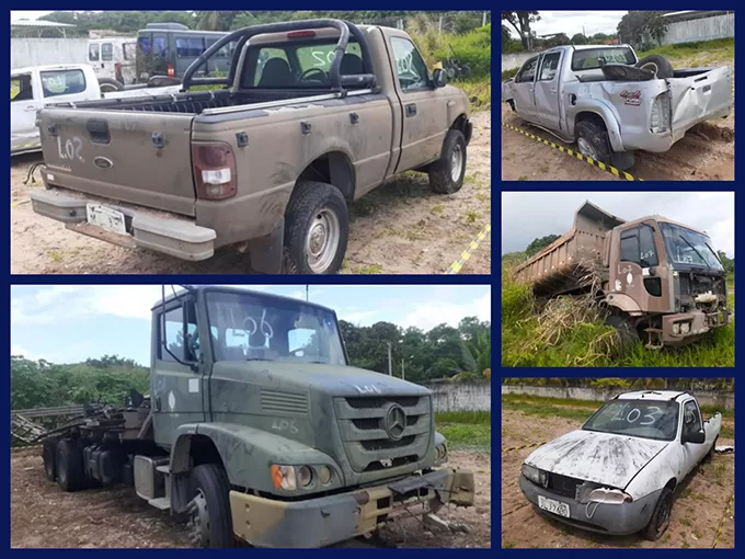 Leilão do Exército Brasileiro tem Ford Ranger a partir de 2 mil e Caminhão Mercedes-Benz por 5 mil reais