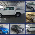 Leilão Especial de Seminovos tem Caminhonete, SUV e Carro Popular com 2 Mil Km Rodados