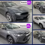 Leilão da Chevrolet tem Camaro, S10, Trailblazer, Tracker, Onix e Montana em até 60x