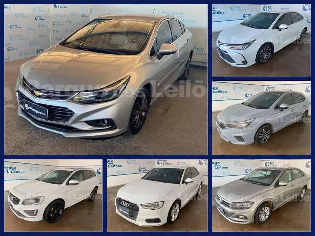 Leilão de Banco tem Chevrolet Cruze, Toyota Corolla, Honda City, Audi A3 e muito mais