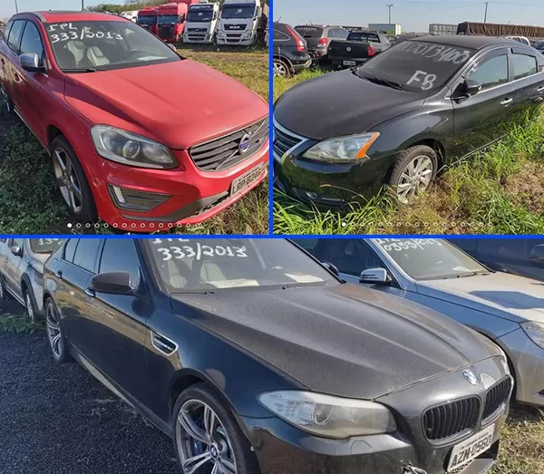 Leilão de Combate ao Trafico de Drogas tem BMW X6, Volvo XC60 a partir de 38 Mil Reais