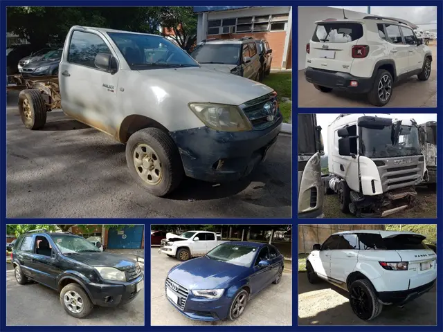 Leilão de Locadora Tem Hilux a partir de 7 Mil Reais, Scania, Audi A3 e Jeep Renegade