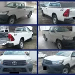 Leilão de Locadora tem 9 Toyota Hilux Cabine Simples abaixo do Valor de Mercado