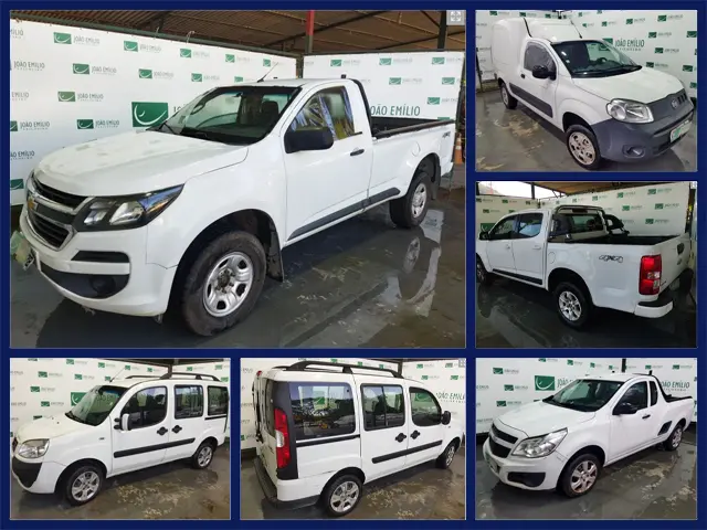 Leilão do Senai Tem Chevrolet S10, Montana, Fiat Doblo e Fiorino Furgão