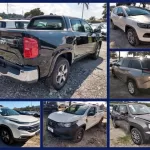 Ram Rampage, Jeep Compass, Commander e Renegade, Fiat Toro e Strada Seminovos no Leilão de Seguradora