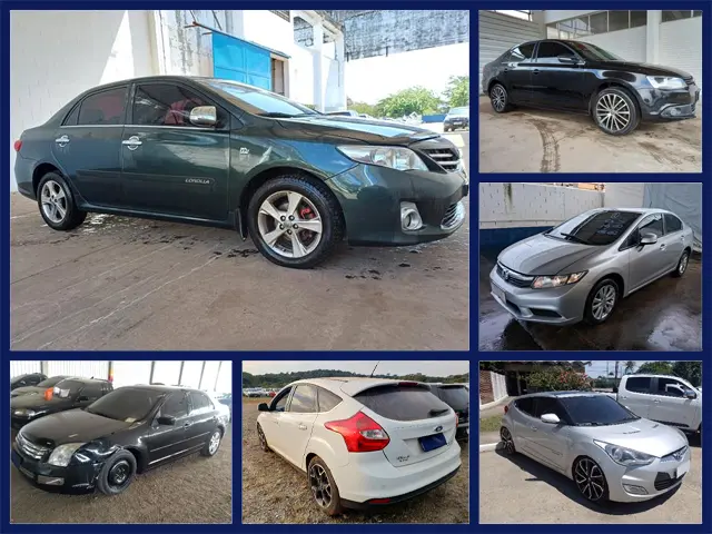 Toyota Corolla, Volkswagen Jetta, Civic, Veloster, Focus e Fusion em Até 60x no Leilão de Banco