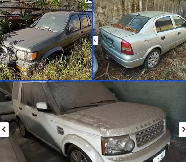 Toyota Hilux a partir de 3 Mil Reais, Lande Rover e Astrano leilão de aprenções da Polícia Civil