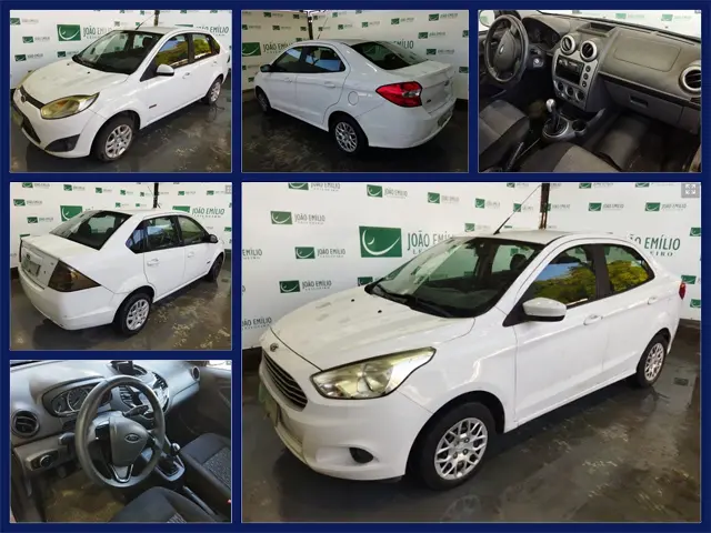 17 Ford Ka e Fiesta no Leilão de Frota do SENAI e SESI