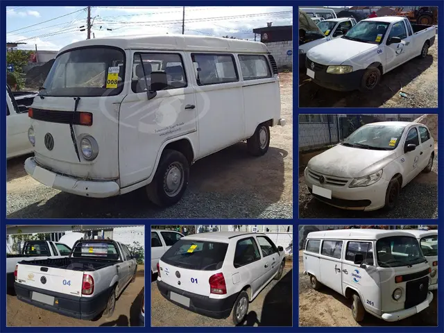 3 Volkswagen Kombi, 3 Saveiro e 3 Gol a partir de 5 mil no Leilão do SANEBAVI