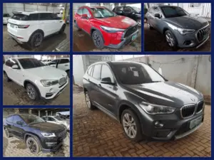 Read more about the article BMW X1, X4, Audi Q3, Evoque, Mercedes-Benz GLC 250, Jeep Compass, e outras SUVs de Luxo no Leilão da Enchente do RS