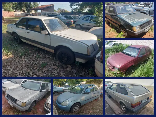 Chevrolet Monza, Kadett, Uno Mille Eletronic, Gol Quadrado e outros veículos clássicos no Leilão Judicial