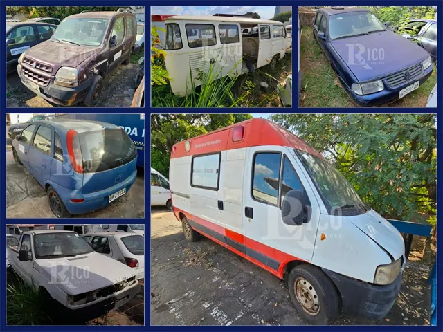 Fiat Fiorino a partir de 200 reais, Doblo e Uno a partir de 400 reais, Ducato, VW Kombi, Santana e outros no Leilão de Prefeitura