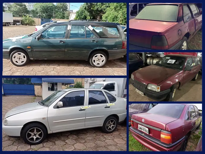 Fiat Tempra SW, Chevrolet Monza, Kadett, Vectra no Leilão da Receita Federal