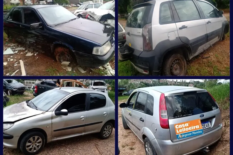 Fiat Tempra a partir de 900 Reais, Uno Mille, Celta e Outros Veículos no Leilão