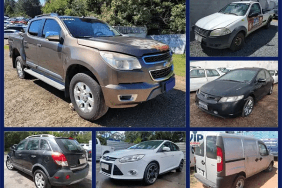 Honda Civic, Chevrolet S10, Fiat Strada e Doblo a partir de 10 mil reais no Leilão de Banco