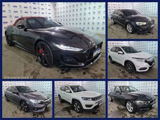 Jaguar F-Type, Audi A3, BMW 320i, Outros Carros de Luxo e Utilitários no Leilão de Banco