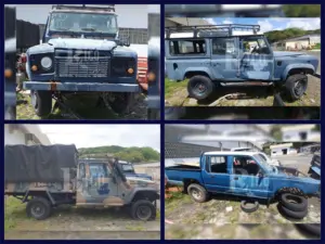 Read more about the article Land Rover Defender a partir de 5 mil Reais, Agrale Marrua e Mitsubishi L200 no Leilão da Aeronáutica