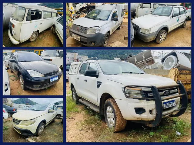 Leilão de Prefeitura tem Ford Ranger a partir de 9 mil Reais, Volkswagen Kombi 5 mil Reais, Fiorino Furgão e Uno Mille