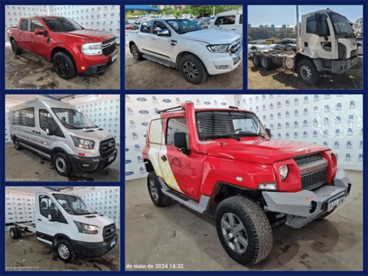 Leilão da Ford Tem Troller, Ranger, Maverick, Cargo e Transit Seminovos Direto da Fábrica