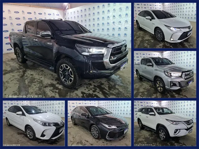 Leilão da Toyota Tem Hilux, Corolla, Etios e Yaris em Até 12x no Cartão de Crédito