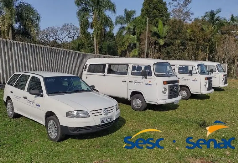 Leilão de Frota do Sesc Senac tem Volkswagen Kombi e Parati com Baixo Km