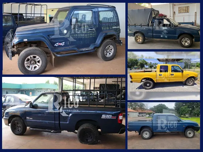 Troller T4, Ford Ranger, GM, S10, Mitsubishi L200 a partir de 7 Mil Reais no Leilão da Aeronáutica